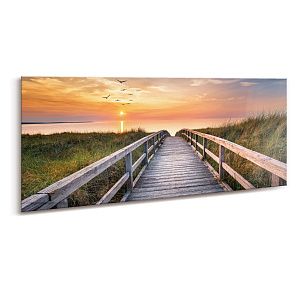 Закат на берегу