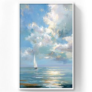 Побережье в лучах солнца