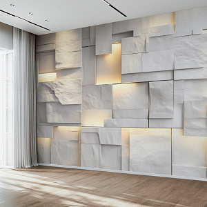 Скалы с подсветкой