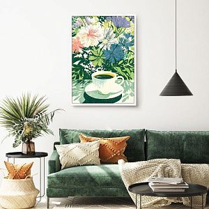 Завтрак в саду