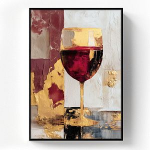 Бокал красного вина