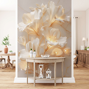 Цветы с подсветкой