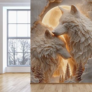 Волк и волчица