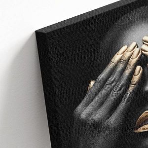 Золотой макияж