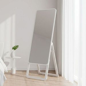 Зеркало напольное Стэнди, Белое дерево