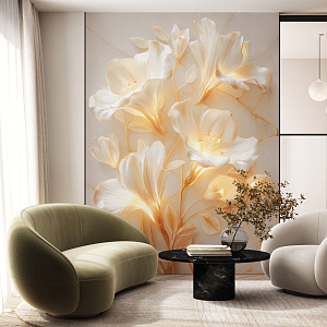 Цветы с подсветкой