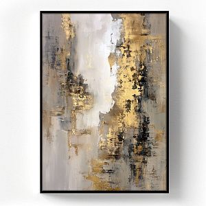 Абстракция штукатуркой