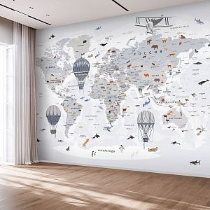 Карта мира для детей