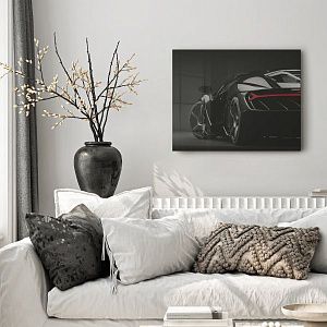 Черный автомобиль