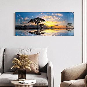 Закат в Кении