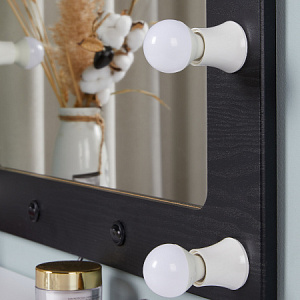 Гримерное зеркало, квадратное большое