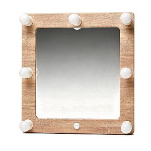 Гримерное зеркало, квадратное малое