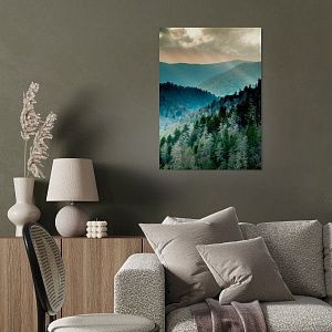 Закат в горах