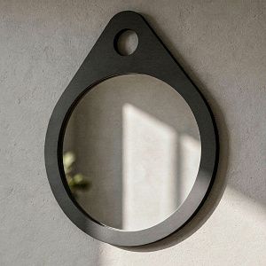 Зеркало "Капля", цвет "Графит"