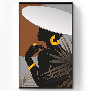 Портрет африканки